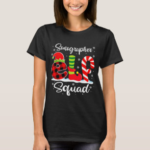 Camiseta mas Sonógrafo Elfo Escuadrón Coincidente X