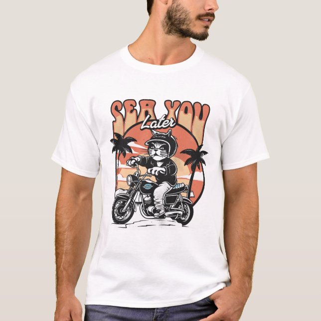 Camiseta Más tarde... (Anverso)
