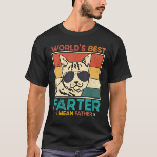 Camiseta Más Tarde me refiero al Padre Mejor Papá Gato