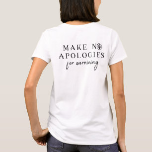 Camiseta Más #TeamGrier no haga ninguna disculpa por