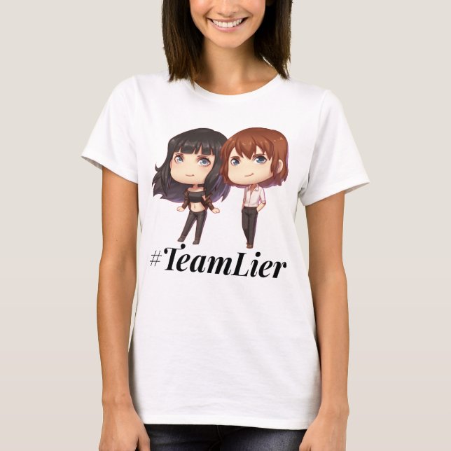 Camiseta más #TeamLier unilateral (Anverso)