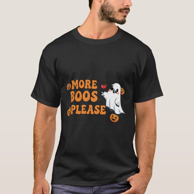 Camiseta Más Tee de Boos (Anverso)