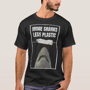 Camiseta Más tiburones menos cirujanos plásticos para la co