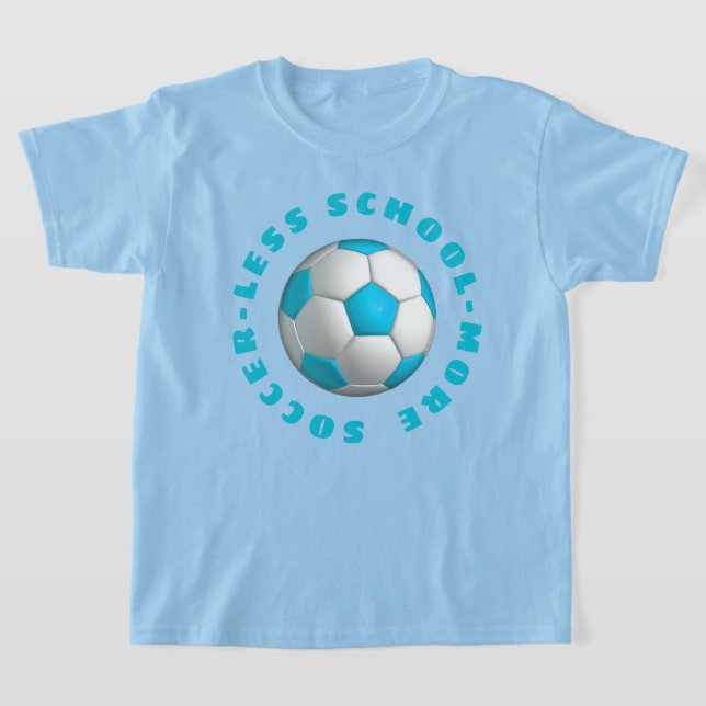 Camiseta Más turquesa de fútbol (Distribución)