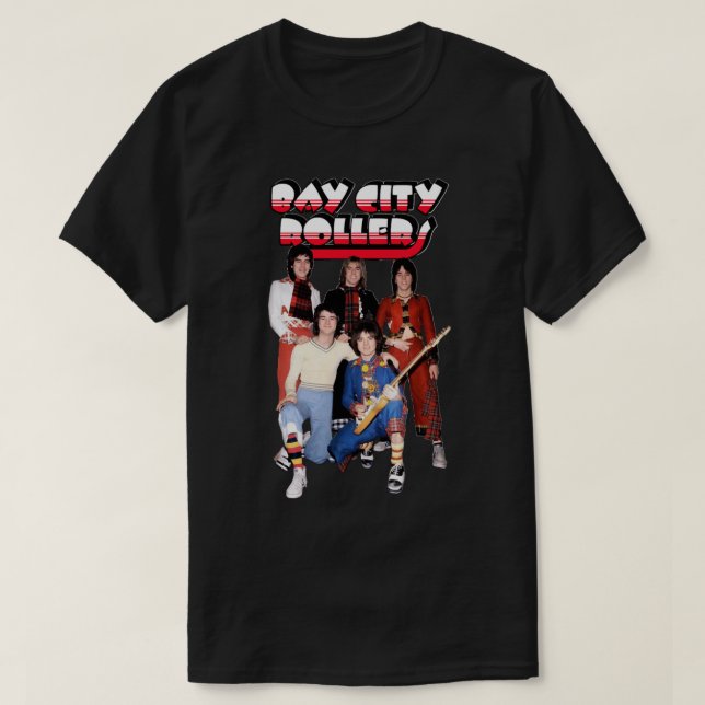 Camiseta Más y más del asombroso rock musical de Band Bay C (Diseño del anverso)
