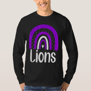 Camiseta Masa de leones escolares arcoiris espíritu deporti