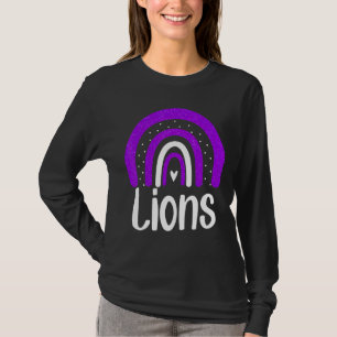 Camiseta Masa de leones escolares arcoiris espíritu deporti