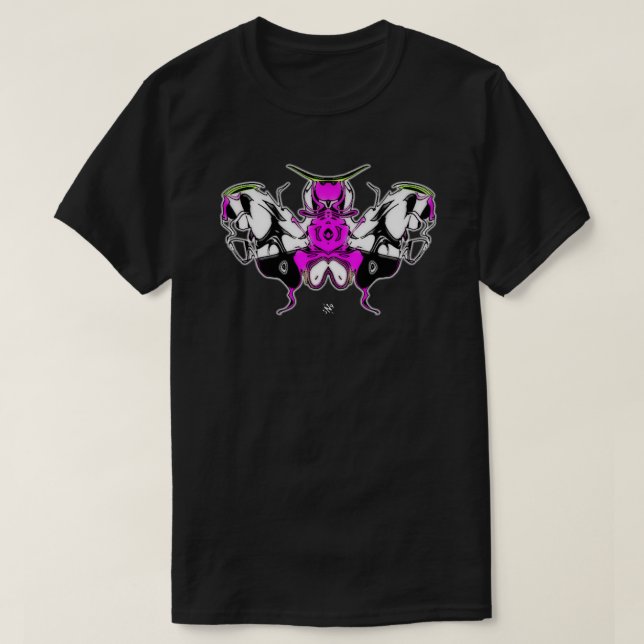 Camiseta Masa de mariposa coca 2 (Diseño del anverso)