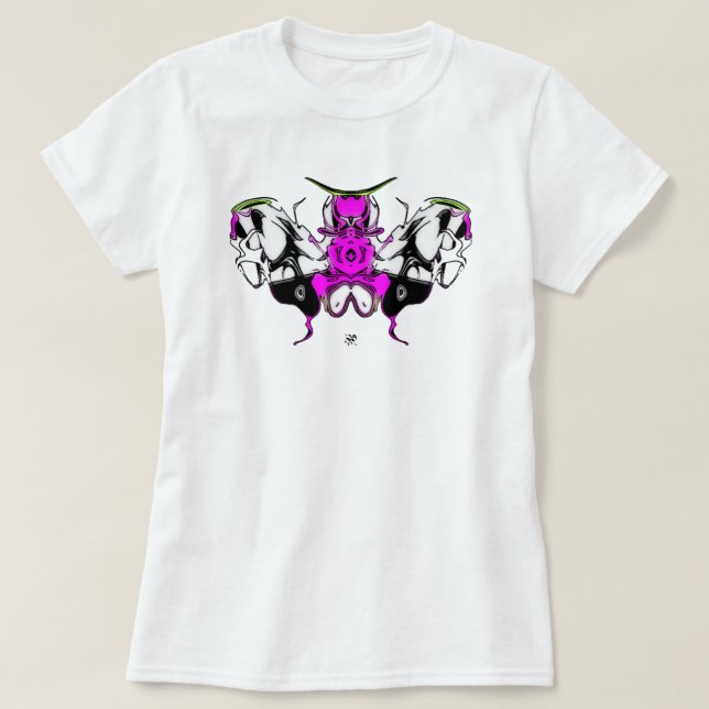 Camiseta Masa de mariposa coca 2 (Diseño del anverso)