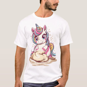 Camiseta Masa de panadero unicornio (1)