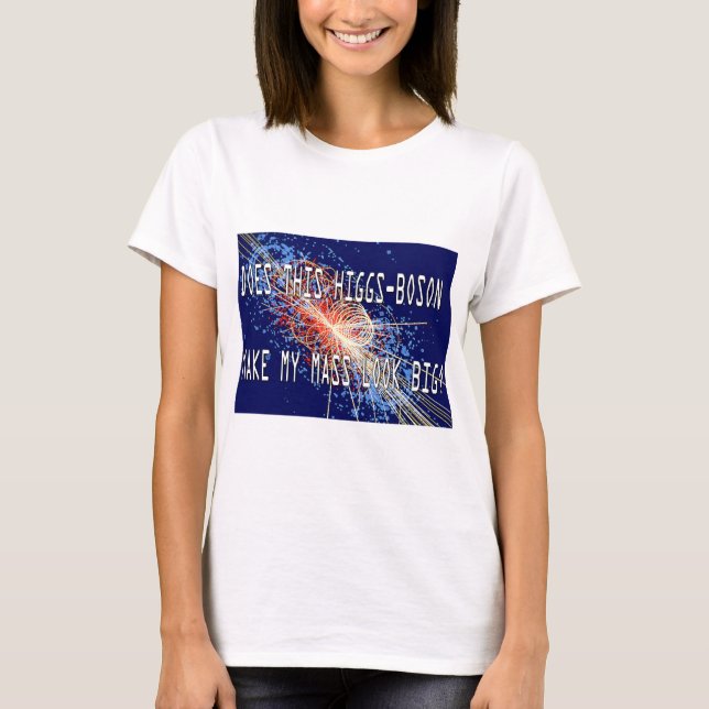 Camiseta Masa Higgs-Boson (Anverso)