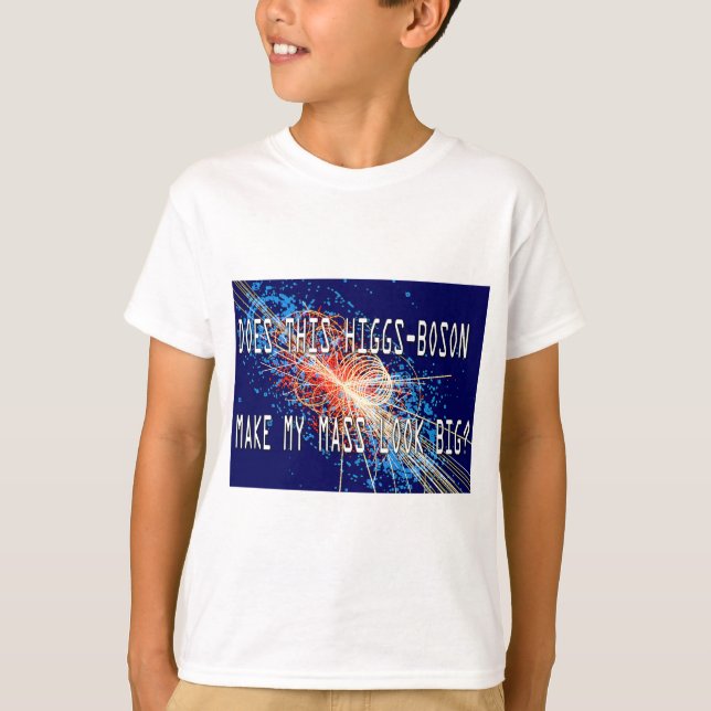 Camiseta Masa Higgs-Boson (Anverso)