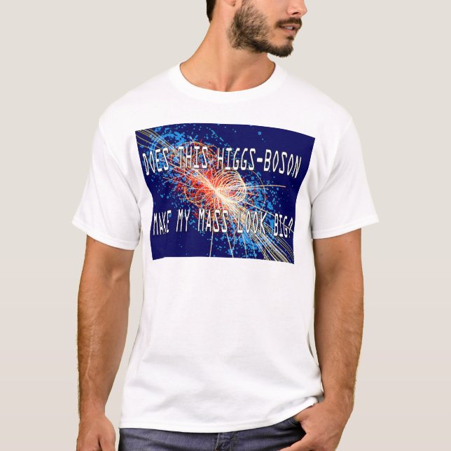 Camiseta Masa Higgs-Boson (Anverso)