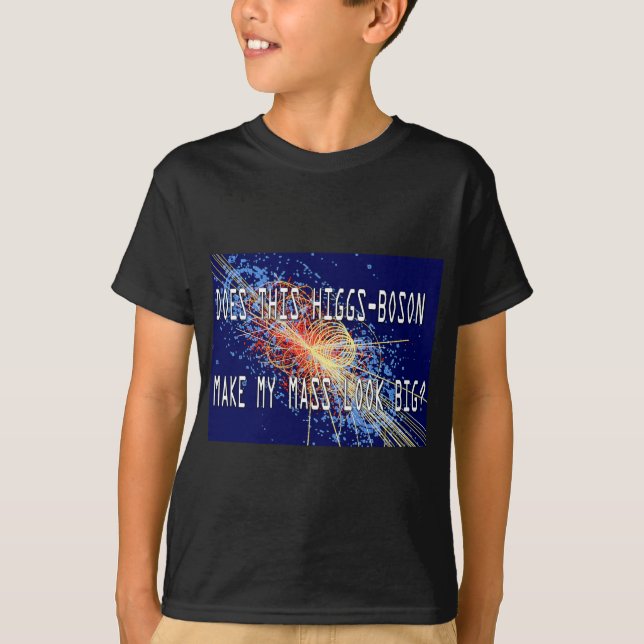 Camiseta Masa Higgs-Boson (Anverso)
