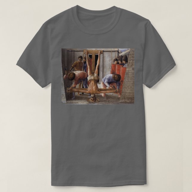 Camiseta Masaccio Crucifixion of St Peter (Diseño del anverso)