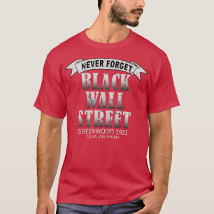 Camiseta Masacre de Black Wall Street Tulsa de 1921 Oklahom