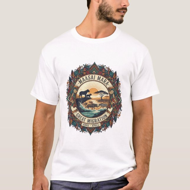 CAMISETA MASAI MARA (Anverso)