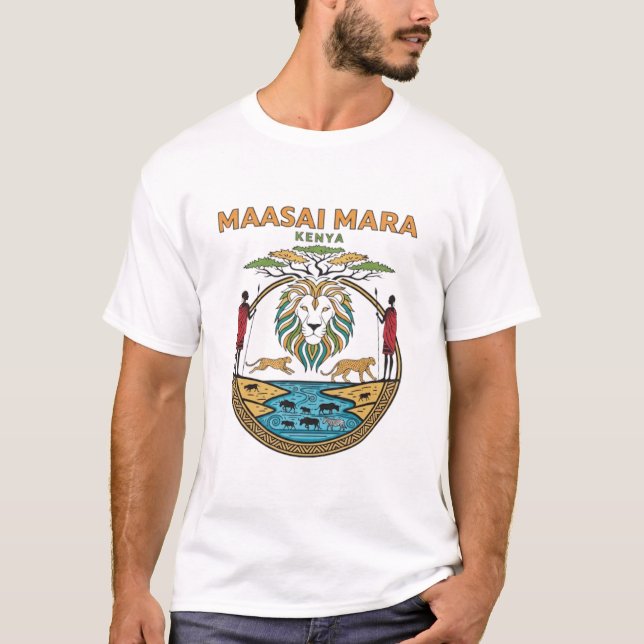 CAMISETA MASAI MARA (Anverso)