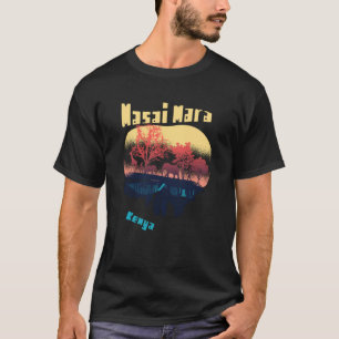 Camiseta Masai Mara Kenia Safari Nacional Serengeti Fauna