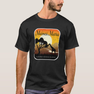 Camiseta Masai Mara Kenia Safari Reserva Nacional Serengeti