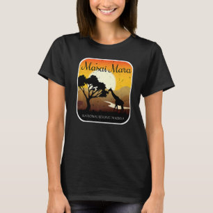Camiseta Masai Mara Kenya Safari Reserva Nacional Serengeti
