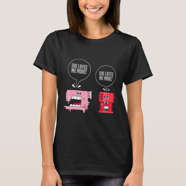 Camiseta Masaje de café de máquina (Anverso)
