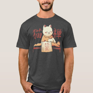 Camiseta Masaje de gato shiatsu por Tobe Fonseca