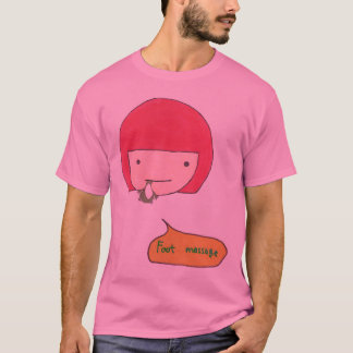Camiseta Masaje del pie