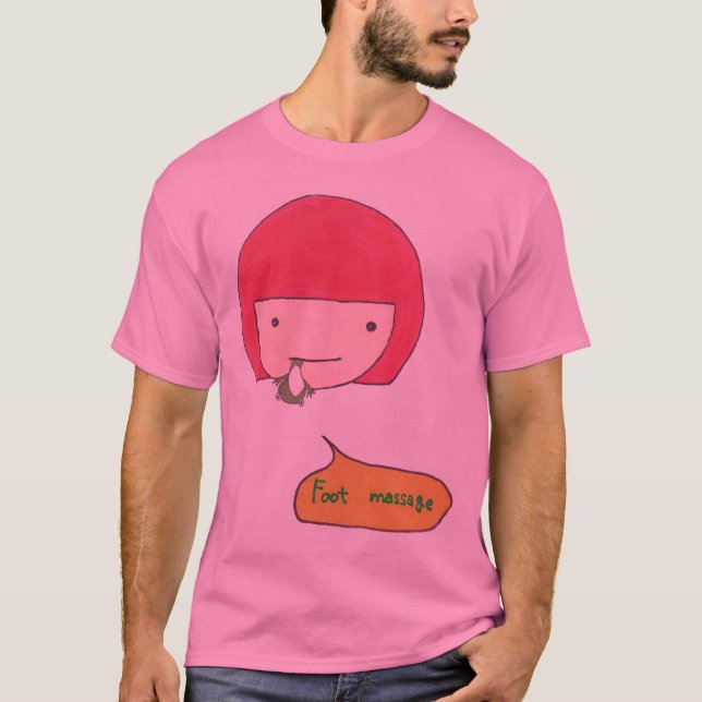 Camiseta Masaje del pie (Anverso)