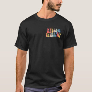 Camiseta Masaje Groovy Terapia De Masaje De Bolsillo Masaje