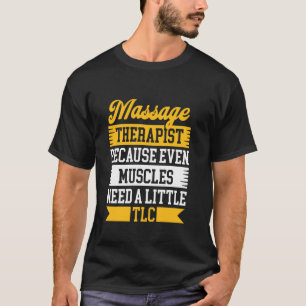 Camiseta Masaje Terapéutico Masajista con Licencia Masseur