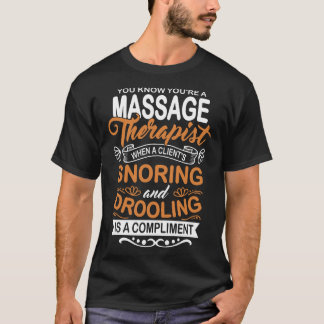 Camiseta Masaje Terapia Masseur Masseuse Tratamiento Corpor