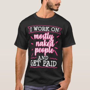 Camiseta Masaje Terapista Masseuse Graduación Gag