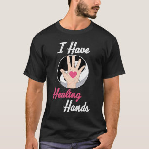 Camiseta Masajes Tengo Quirotro Terapista De Manos Curadora