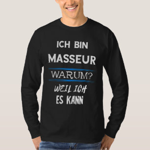 Camiseta Masajista Physios Terapia de Masaje Pro Ortopédico