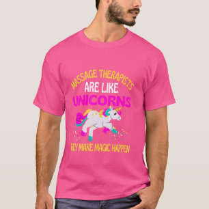 Camiseta Masajista Unicorn , Magical Unicornio Physio