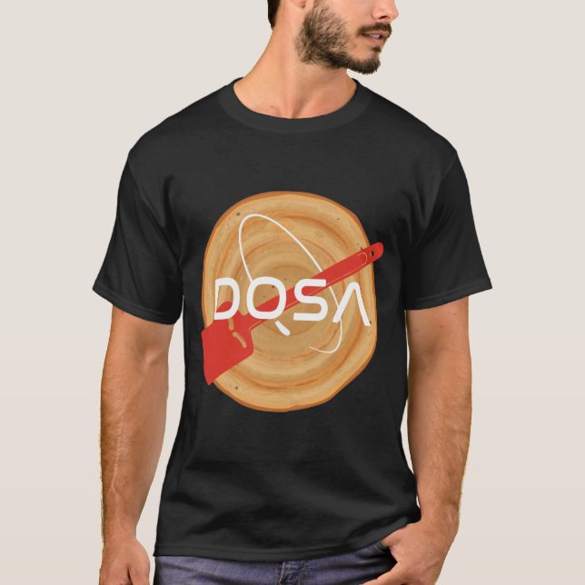 Camiseta Masala Dosa Idli Comida Desi del Sur de India (Anverso)