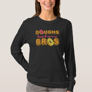 Camiseta Masas Antes de Hermanos Mujeres Donut Donut Con S
