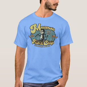 Camiseta Masas de mariscos Chips de pescado 98
