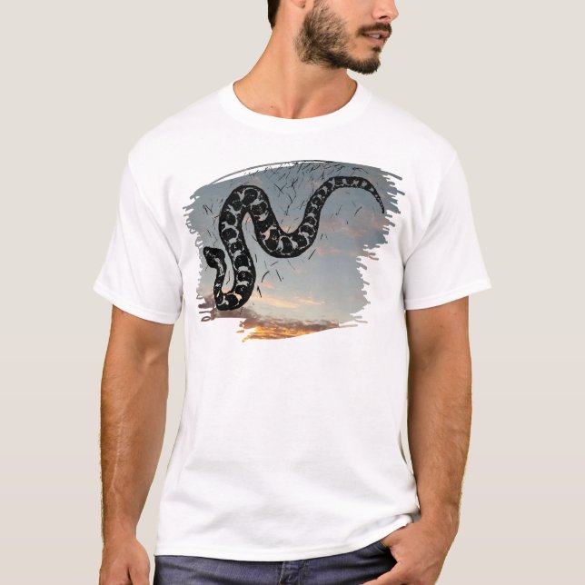 Camiseta Masasauga rival medicina para el atardecer (Anverso)