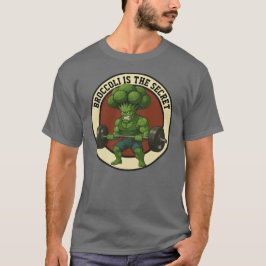 Camiseta Masc. Broccoli is the Secret - Front