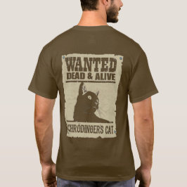 Camiseta Masc. Schrodinger's Cat - Dark - Back
