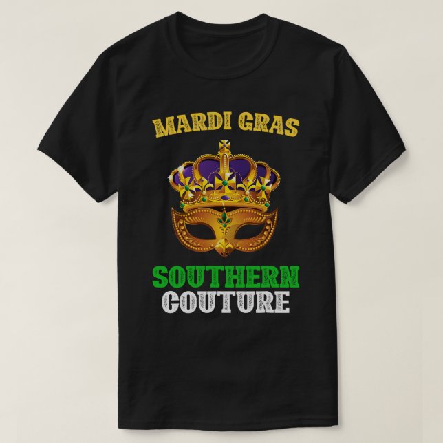 Camiseta Masca del desfile de la Cousión del Mardi Gras del (Diseño del anverso)