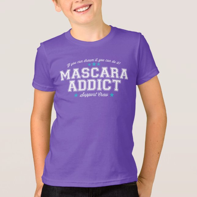 Camiseta Mascara Addict Support Crew (Anverso)
