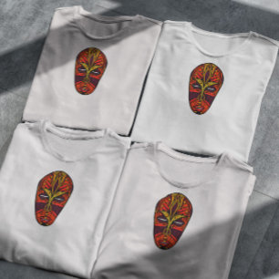 Camiseta Máscara africana