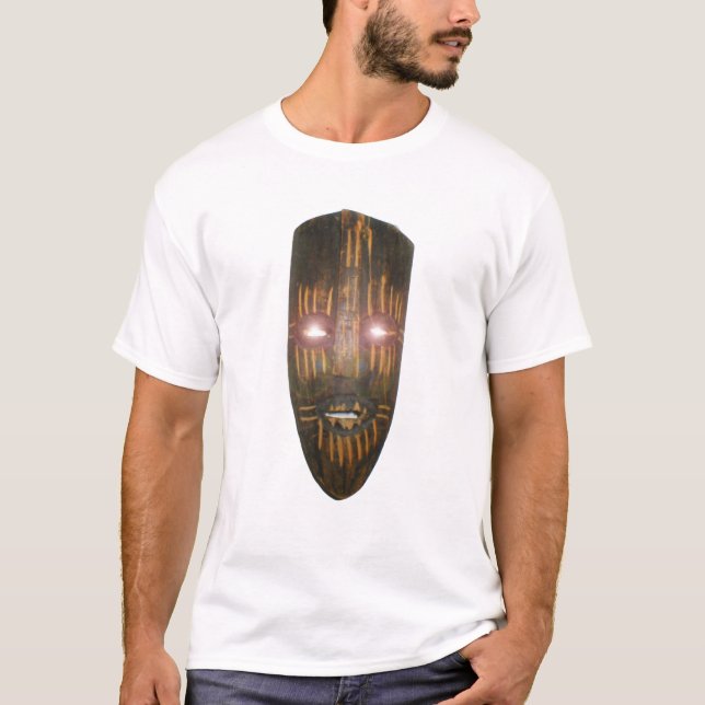 Camiseta Máscara africana (Anverso)