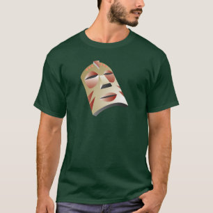 Camiseta Máscara africana blanca