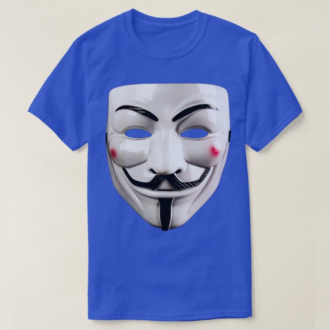 Camiseta Máscara anónima (Diseño del anverso)