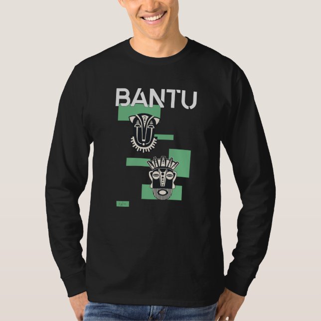 Camiseta Máscara Bantu (Anverso)
