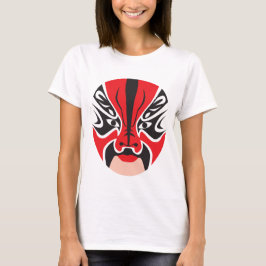 Camiseta Máscara china de la ópera de la colección de